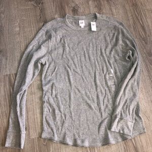 NWT Gap Thermal LS Shirt. Size Large